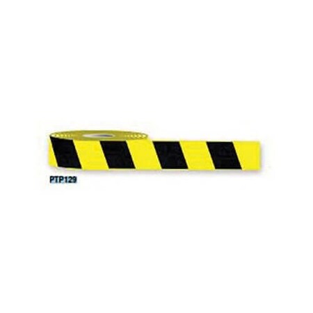 Accuform Floor Stripe Message Marking Tape, Heavy Duty High Performance, 50 ft Length, 3 in Width, 2 mil Thic PTP129